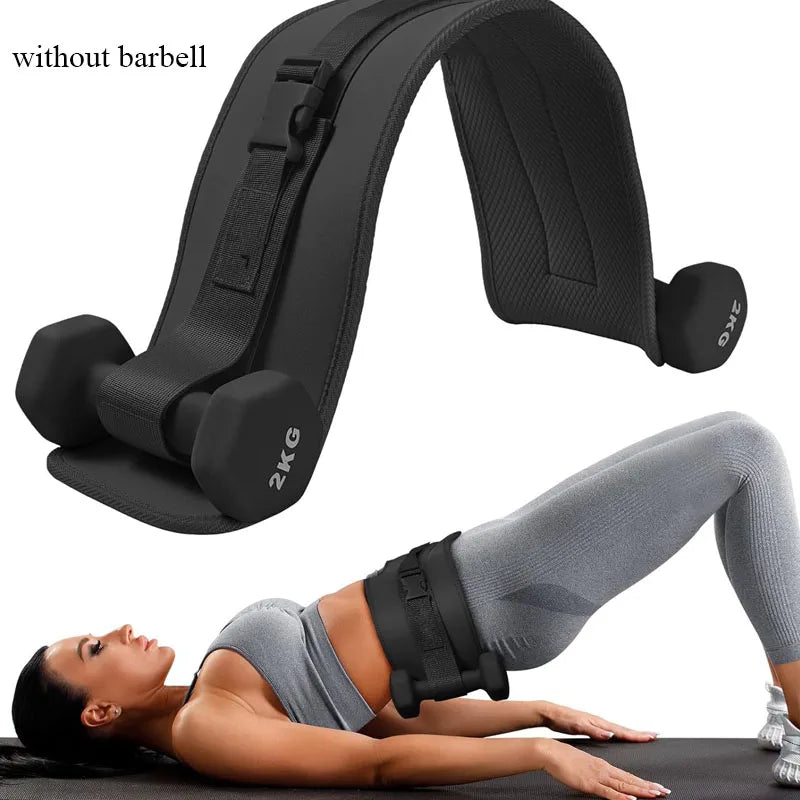 Hip Thrust Training Belt with Dumbbell Attachment