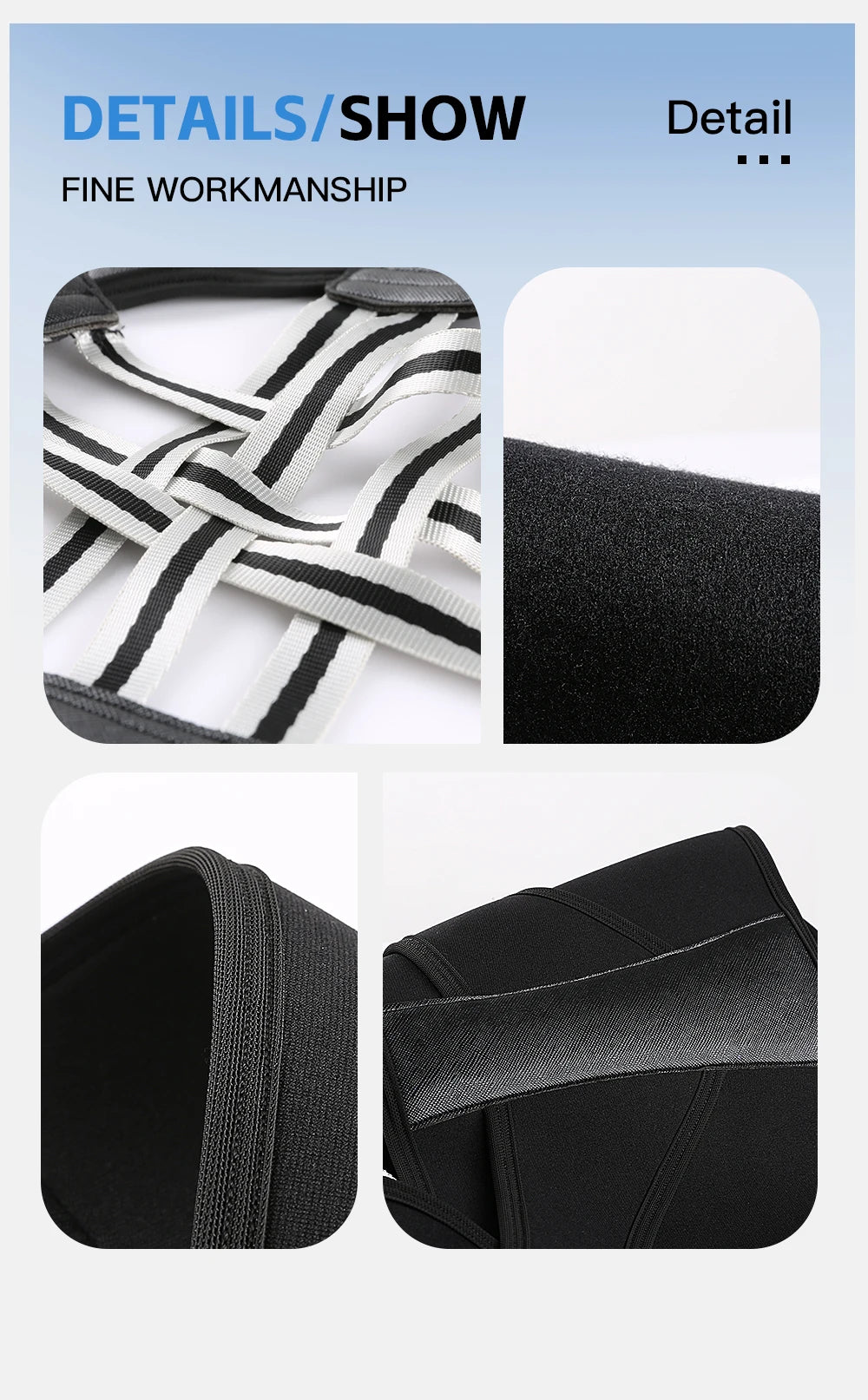 Adjustable Back Brace for Posture & Support