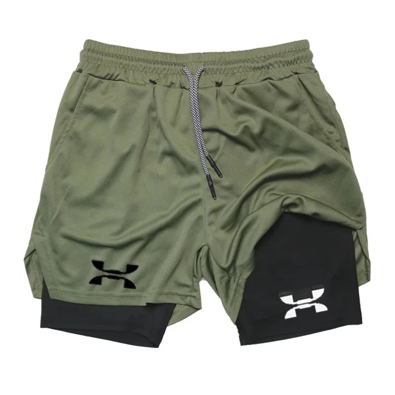 Men's Running 2in1 Shorts