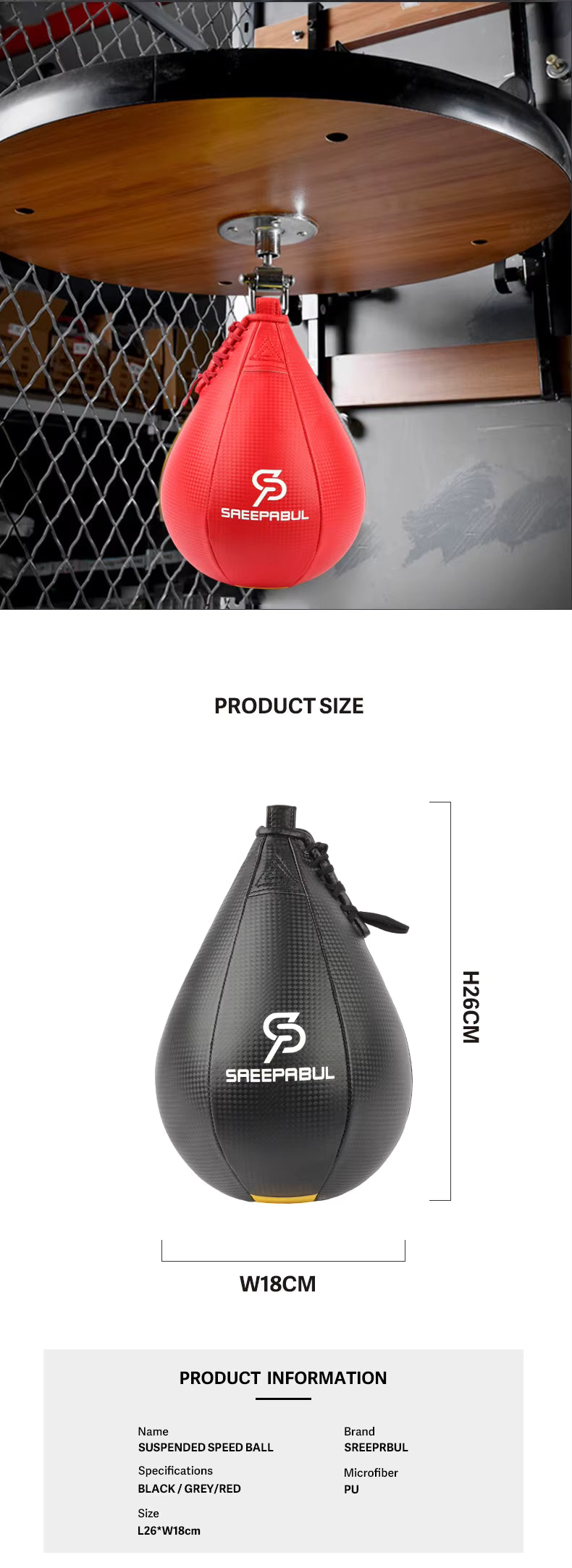 Boxing Speed Ball Set