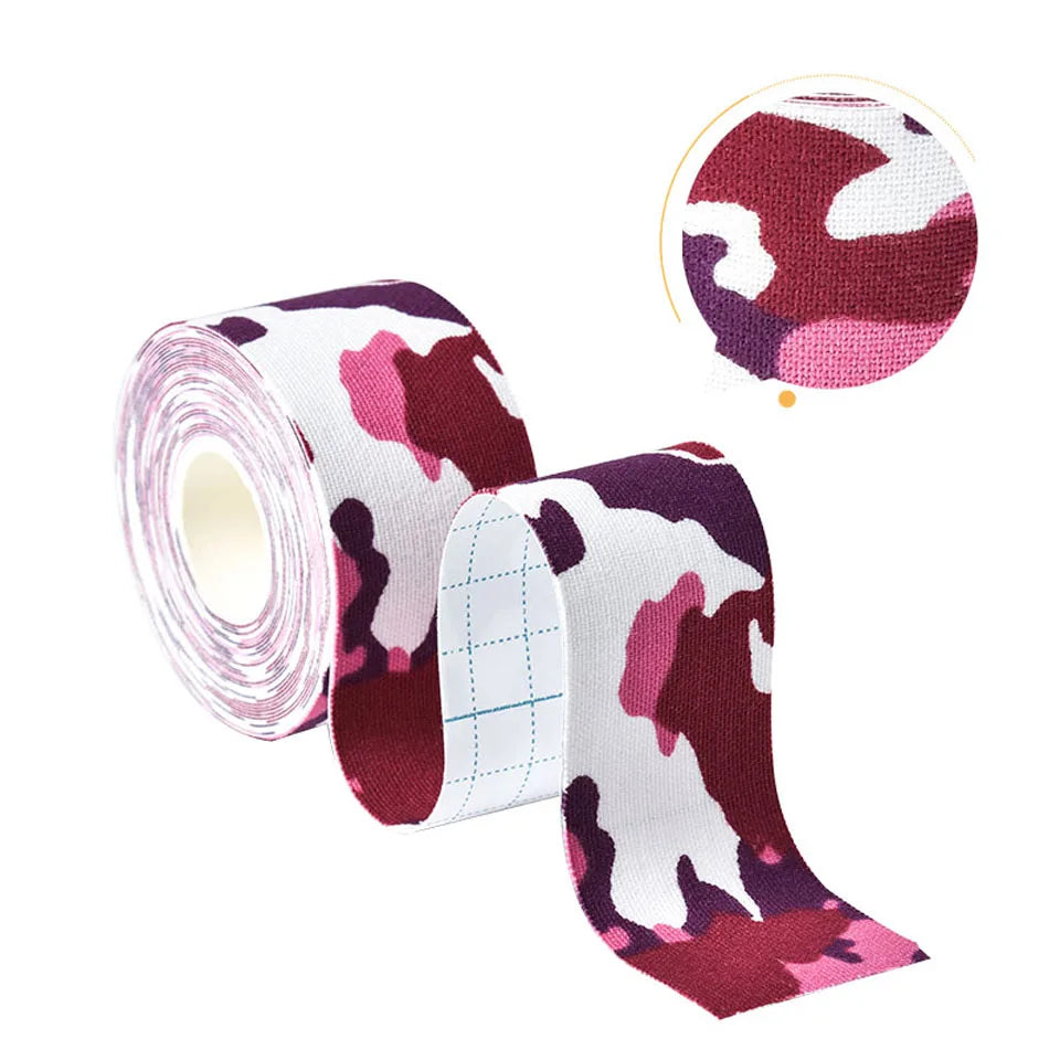 Loogdeel 2Size Kinesiology Tape Athletic Tape Sport Recovery Tape Strapping Gym Fitness Tennis Running Knee Muscle Protector