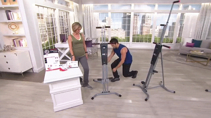 Vertical Climbing/Step Machine - Resistance Trainer