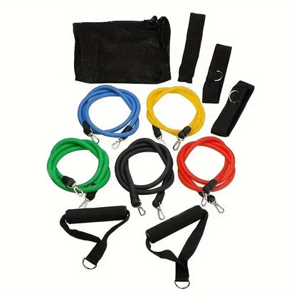 11pc Resistance Bands Set with Attachments