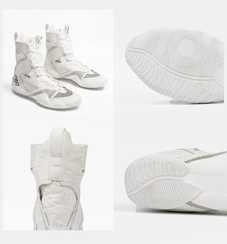 Boxing Shoes Men Boxing Boots Top Quality Combat Athletic Breathable Fighting Sneakers Casual Non-Slip Equipment Wrestling Boots