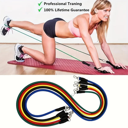 11pc Resistance Bands Set with Attachments