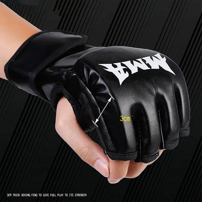 MMA Half Finger Gloves - Pair