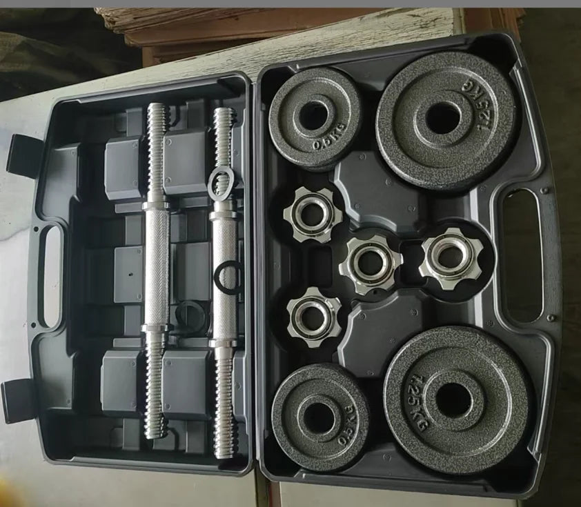 Dumbbell and Barbell Set - 10kg & 15kg Set