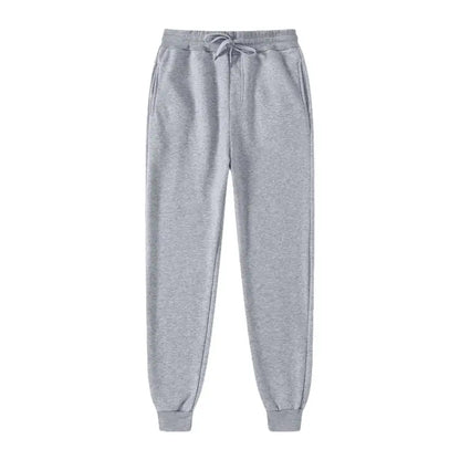 Fashion Womens Casual Sports Pants Running Workout Jogging Warm Fleece Trousers Couple Solid Outdoors Sweatpants Streetwear