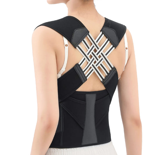 Adjustable Back Brace for Posture & Support