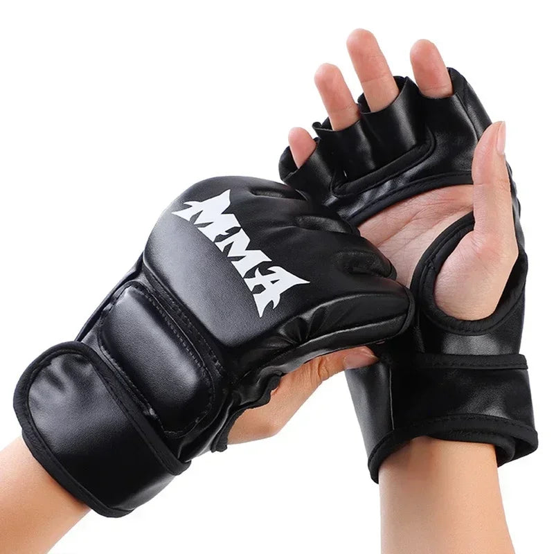 MMA Half Finger Gloves - Pair