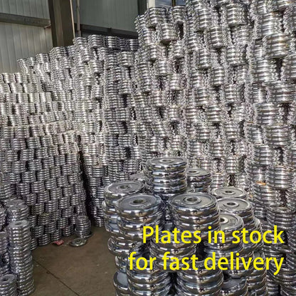 50kg Dumbbell/Barbell Set - Chrome