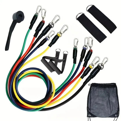 11pc Resistance Bands Set with Attachments