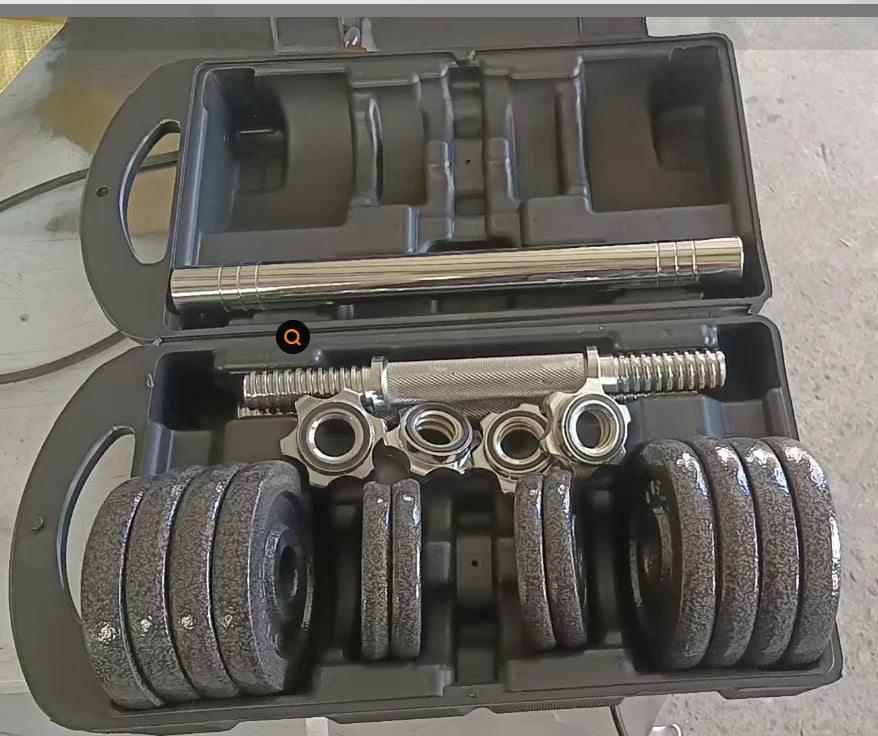 Dumbbell and Barbell Set - 10kg & 15kg Set