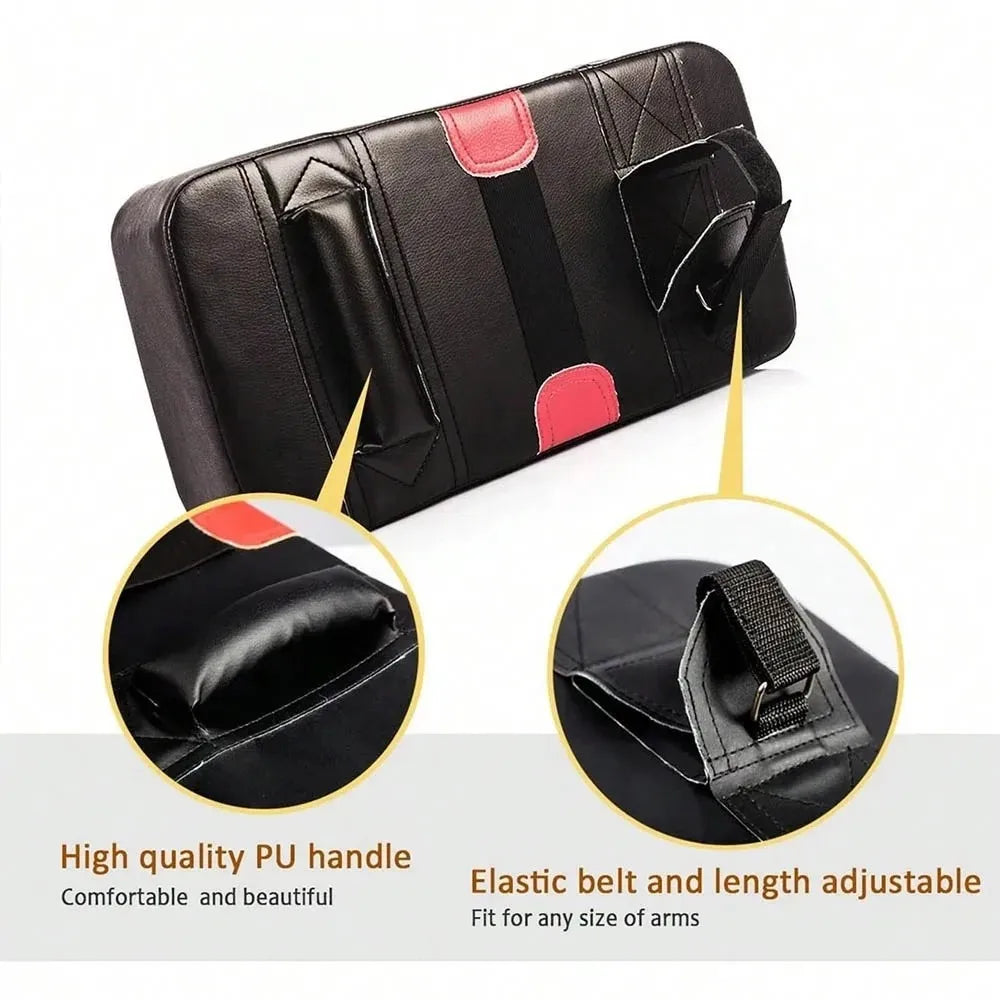 Boxing Foot Target, Leather Hand Target Pads, MMA Muay Thai Pads for Kicking Taekwondo, Kids Adults Boxing Training Equipment