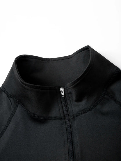 2025 New Men Sportswear Fitness Top Gym Shirts Quick-drying Breathable Slim Long-sleeved T-shirt Running Training Clothes Autumn