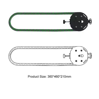 Rope Pulling Machine - Climbing Functional Trainer