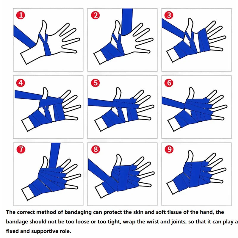 Boxing Hand Wraps - 2pc