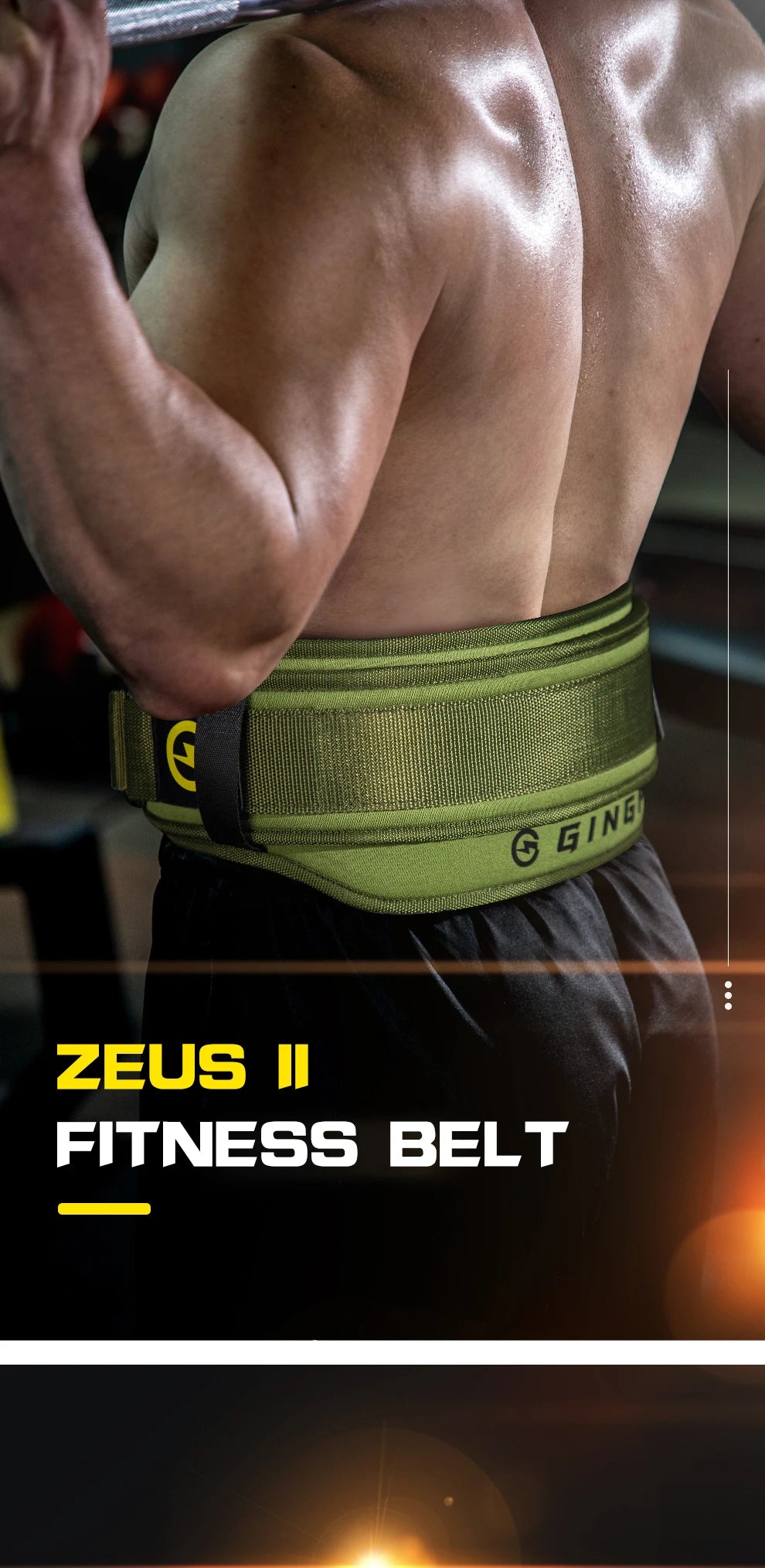 Weightlifting Belt for Strength Training