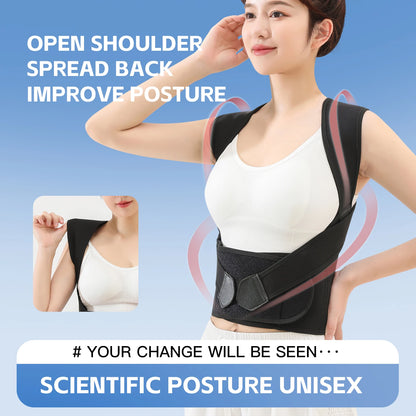 Adjustable Back Brace for Posture & Support