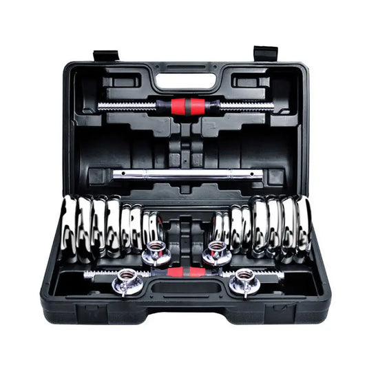 Electroplate Cast Iron Weight Dumbbell Set