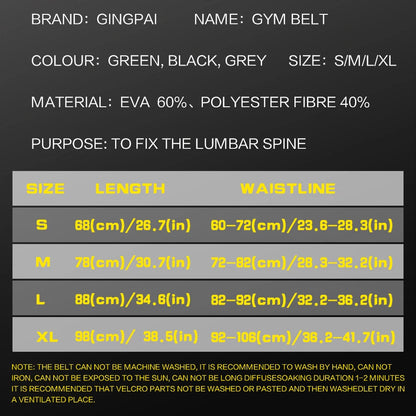 Weightlifting Belt for Strength Training