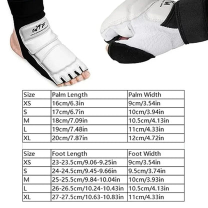 Taekwondo Hand & Foot Protection Gloves