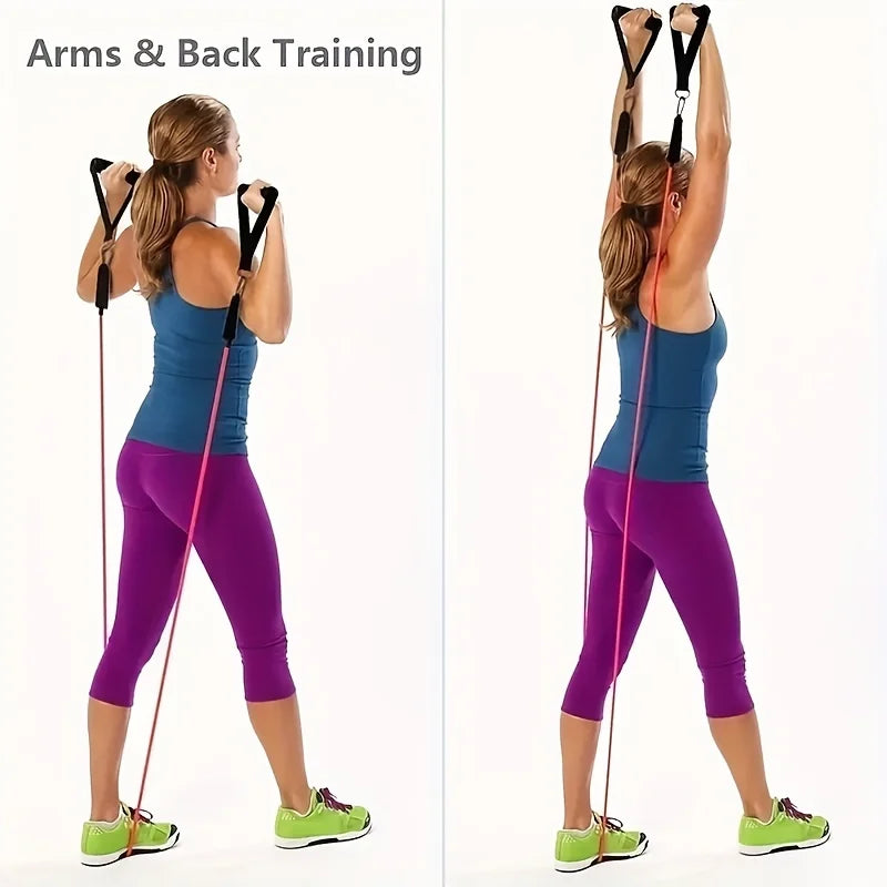 11pc Resistance Bands Set with Attachments
