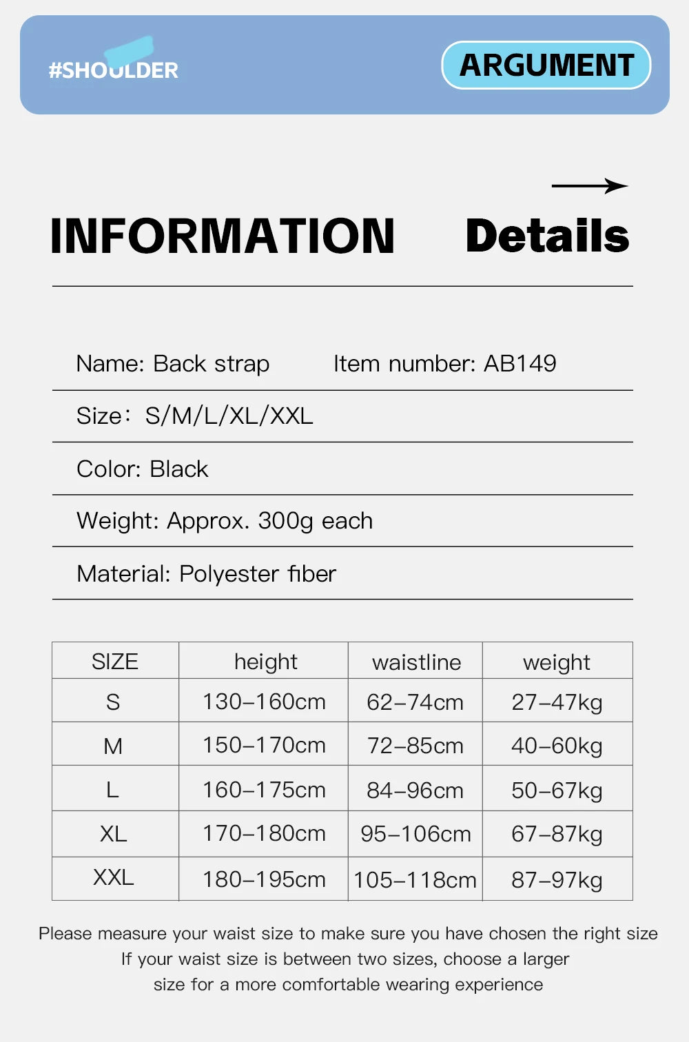 Adjustable Back Brace for Posture & Support