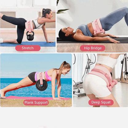 Hip Thrust Training Belt with Dumbbell Attachment